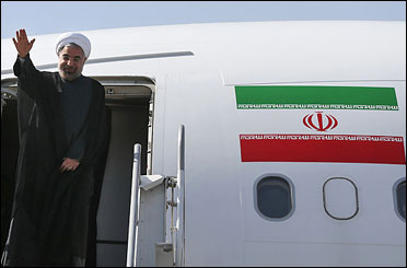 ڈاکٹر روحانی شنگھائی کیلئے روانہ